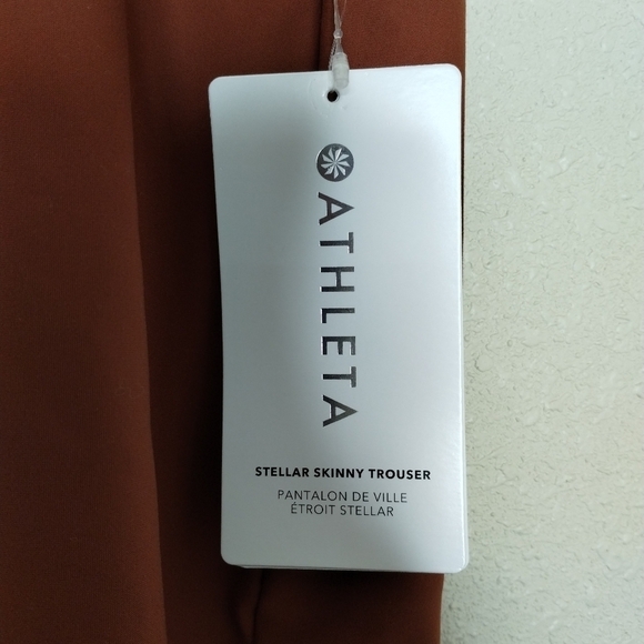 ATHLETA Stellar Skinny Trouser Ancient Mahogany Pants Plus Size 20 - Picture 7 of 8